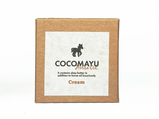 ココマユクリーム 30g 馬油クリーム ホホバオイル ミツロウ シア脂 ハーブの香り